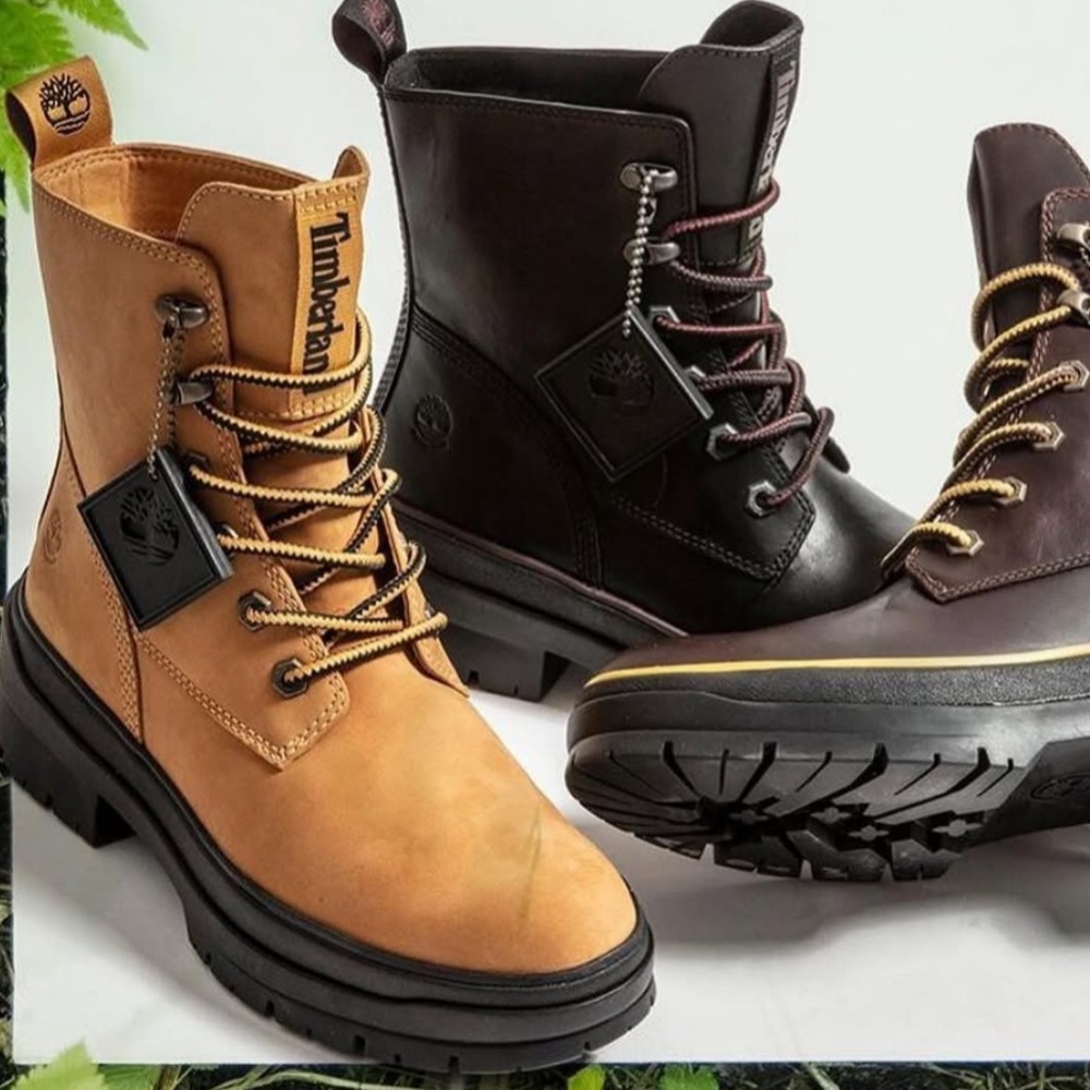 Timberland Malynn EK Mid Waterproof Lace-up Platform Ankle Boots, size 10 - Picture 2 of 16